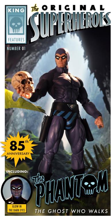 NECA King Features: The Original Superheroes Series 1 - The Phantom, Flash Gordon, Ming