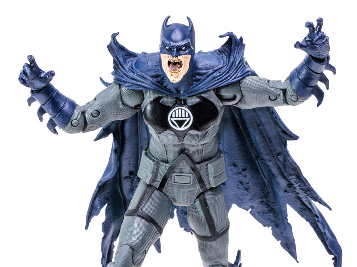 Mcfarlane DC Multiverse: Blackest Night - Batman (Black Lantern) Action Figure (Collect to Build: Atrocitus)