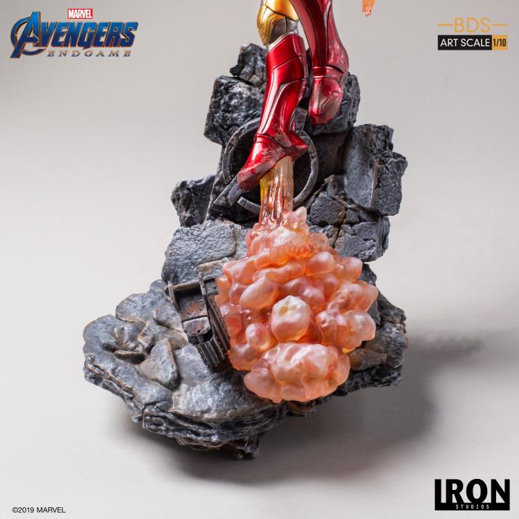 Iron Studios Avengers: Endgame Battle Diorama Series Iron Man Mark LXXXV 1/10 Art Scale Limited Edition Statue