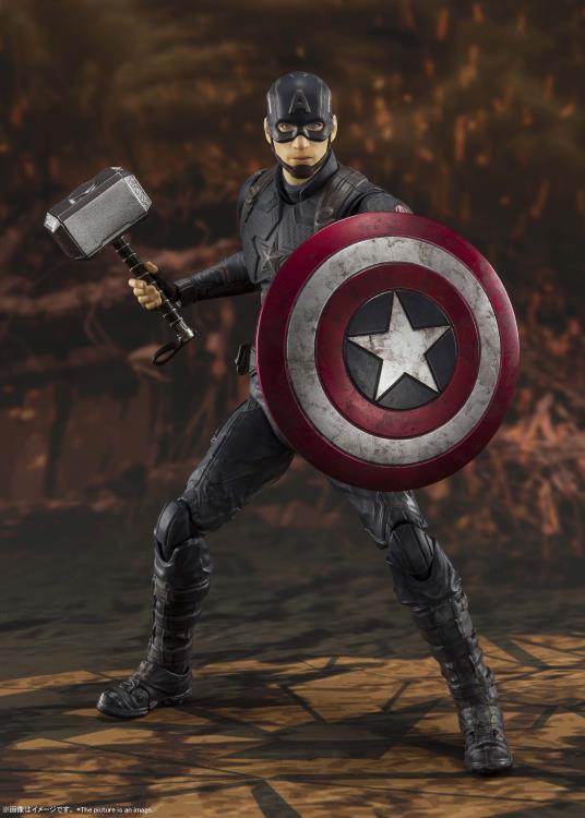S.H.Figuarts Avengers: Endgame - Captain America (Final Battle Edition) Action Figure