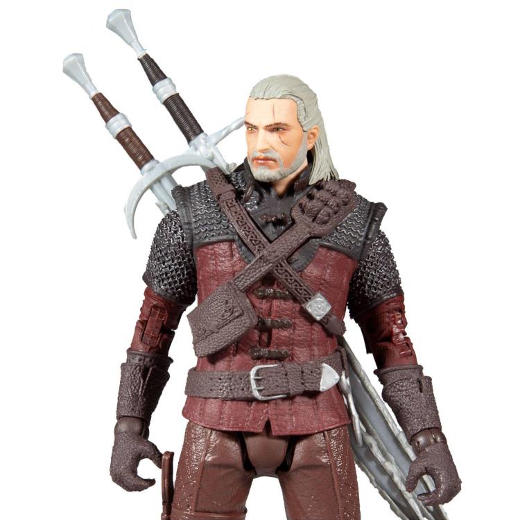 McFarlane Toys The Witcher 3: Wild Hunt Geralt of Rivia (Wolf Armor) Action Figure