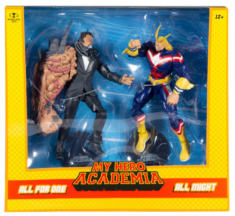 Mcfarlane Toys My Hero Academia: All Might vs. All For One Action Figure Two-Pack