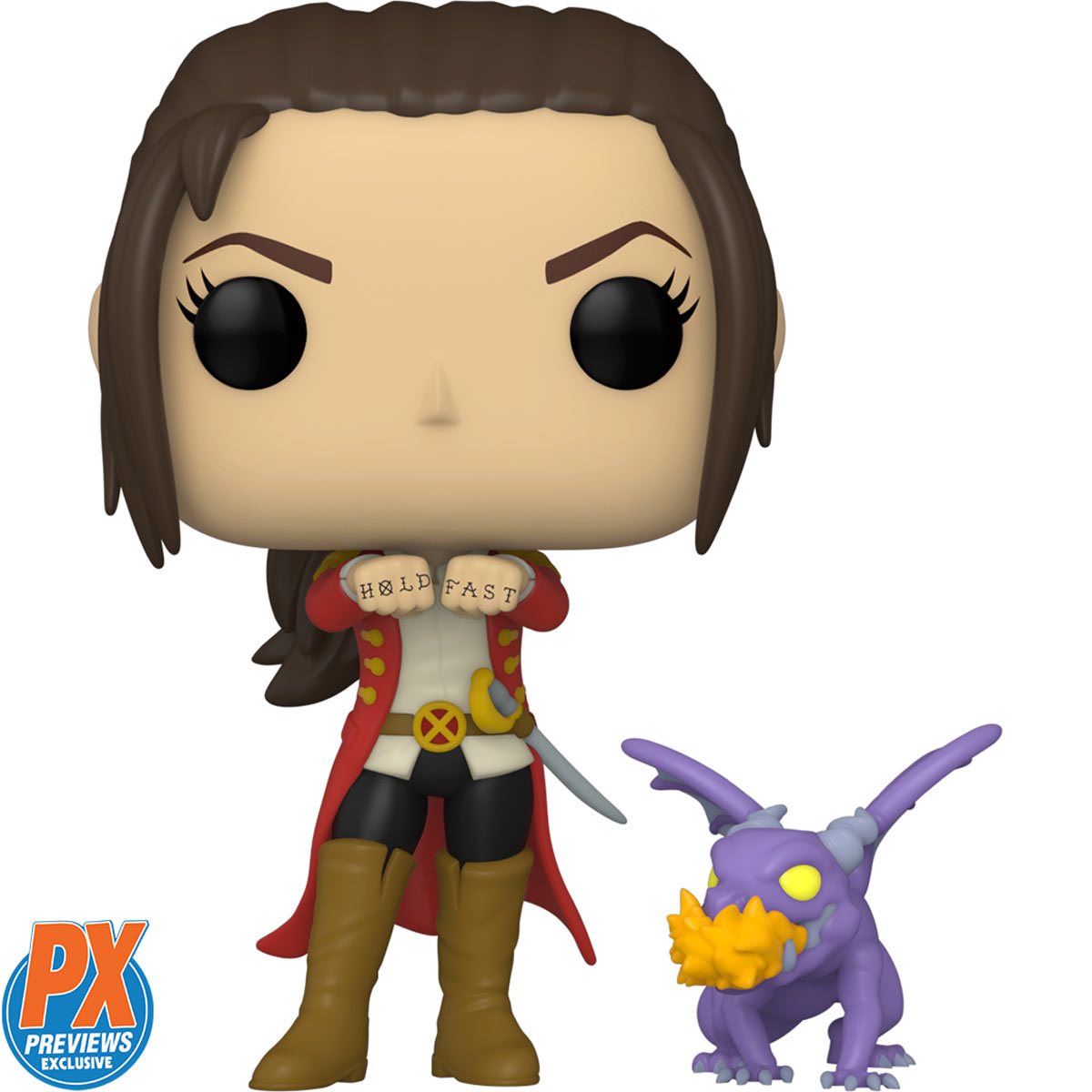 Funko POP! Marvel - X-Men Kate Pryde with Lockheed and Buddy (Previews Exclusive)