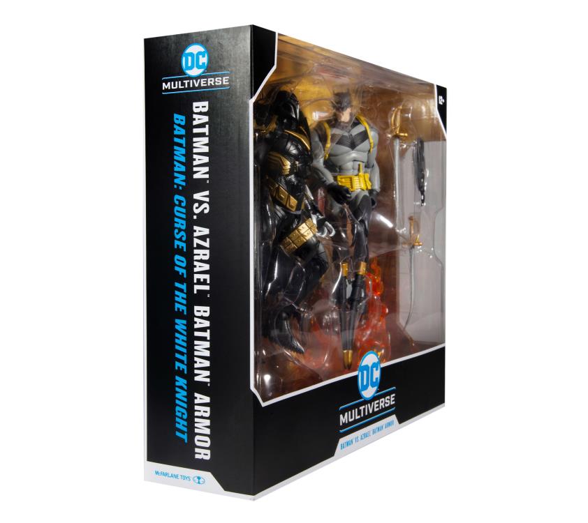 McFarlane Toys DC Multiverse - DC Multiverse Batman: Curse of the White Knight - Batman vs. Azrael Batman Armor Two-Pack