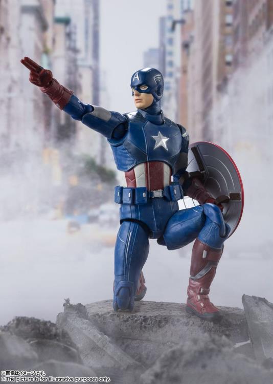 S.H.Figuarts The Avengers: Captain America (Avengers Assemble Edition) Action Figure