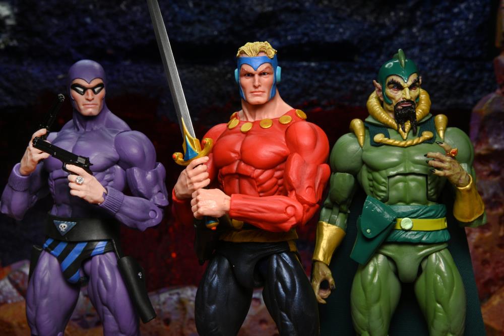 NECA King Features: The Original Superheroes Series 1 - The Phantom, Flash Gordon, Ming