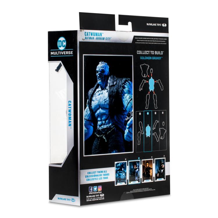 Mcfarlane DC Multiverse: Arkham City - Catwoman Action Figure (Collect to Build: Solomon Grundy)