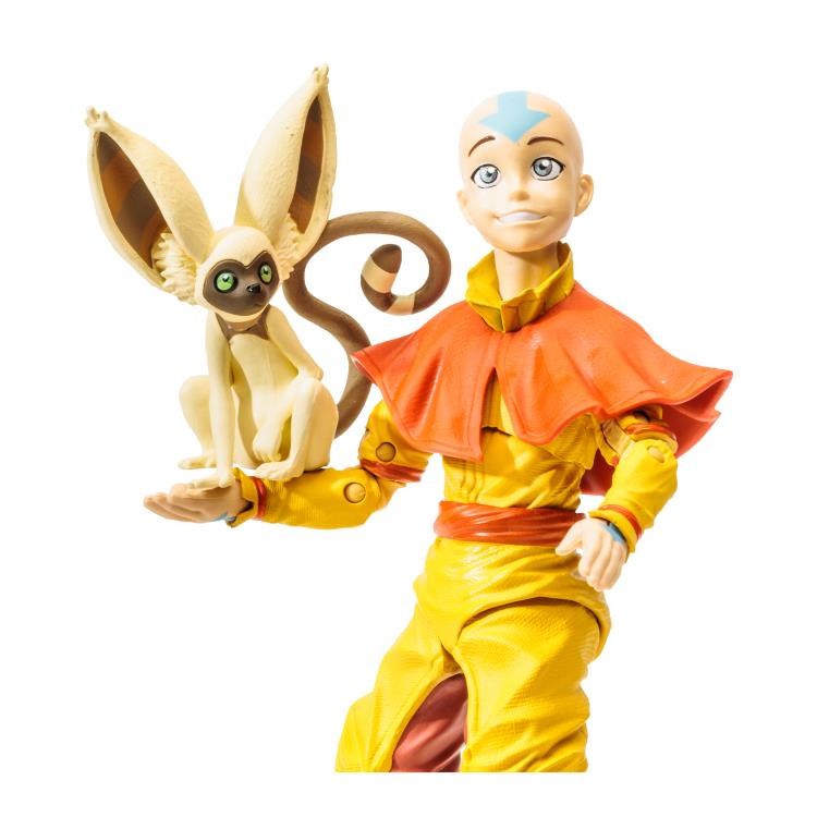 Mcfarlane Avatar: The Last Airbender Aang with Momo (Book One: Water) Figure