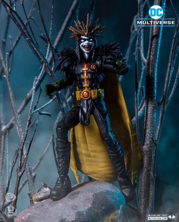 Mcfarlane Toys DC Multiverse Dark Nights: Death Metal King Robin Action Figure (Collect to Build: Darkfather)