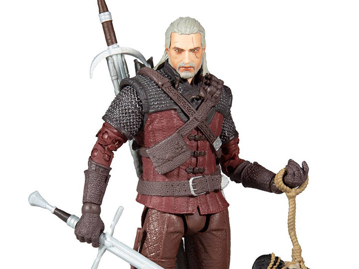 McFarlane Toys The Witcher 3: Wild Hunt Geralt of Rivia (Wolf Armor) Action Figure