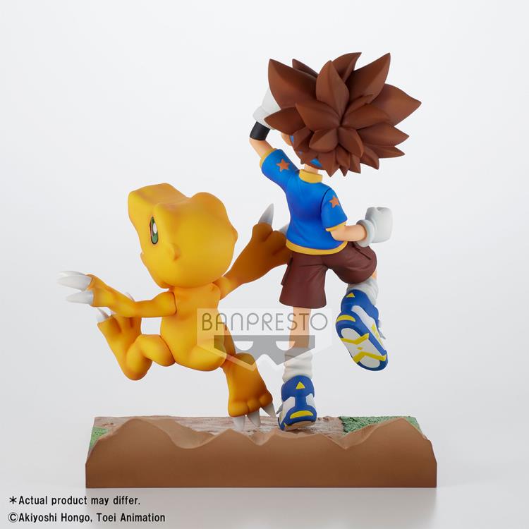Banpresto Digimon Adventure - DXF Adventure Archives : Taichi & Agumon
