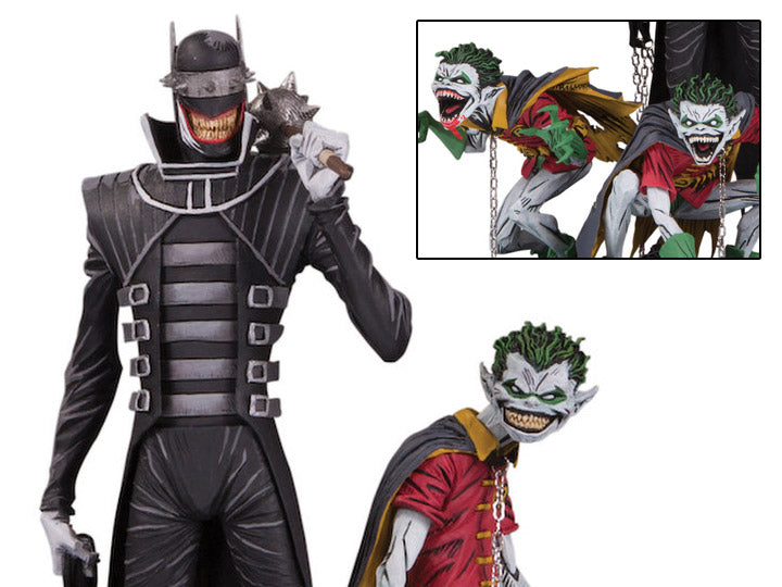 DC Collectibles Dark Nights: Metal The Batman Who Laughs & Robin Minions Deluxe Limited Edition Statue