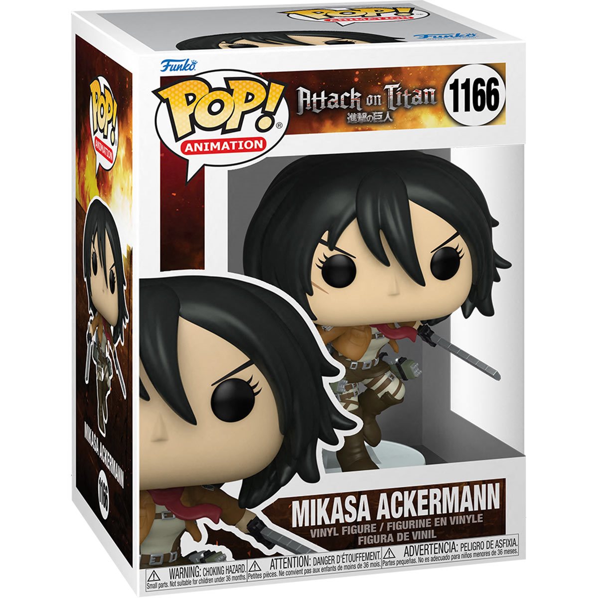Funko POP! Animation: Attack on Titan - Mikasa Ackermann with Swords