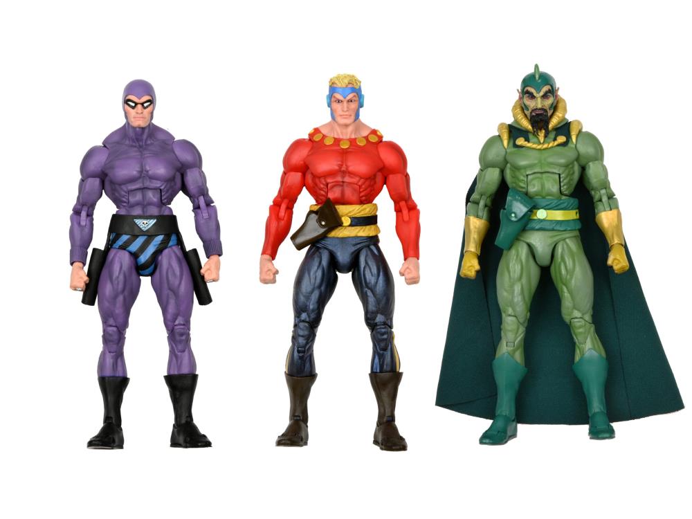 NECA King Features: The Original Superheroes Series 1 - The Phantom, Flash Gordon, Ming