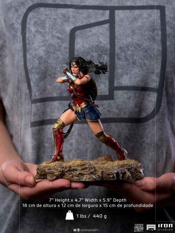 Iron Studios Zack Snyder's Justice League Wonder Woman 1/10 Art Scale Limited Edition Statue