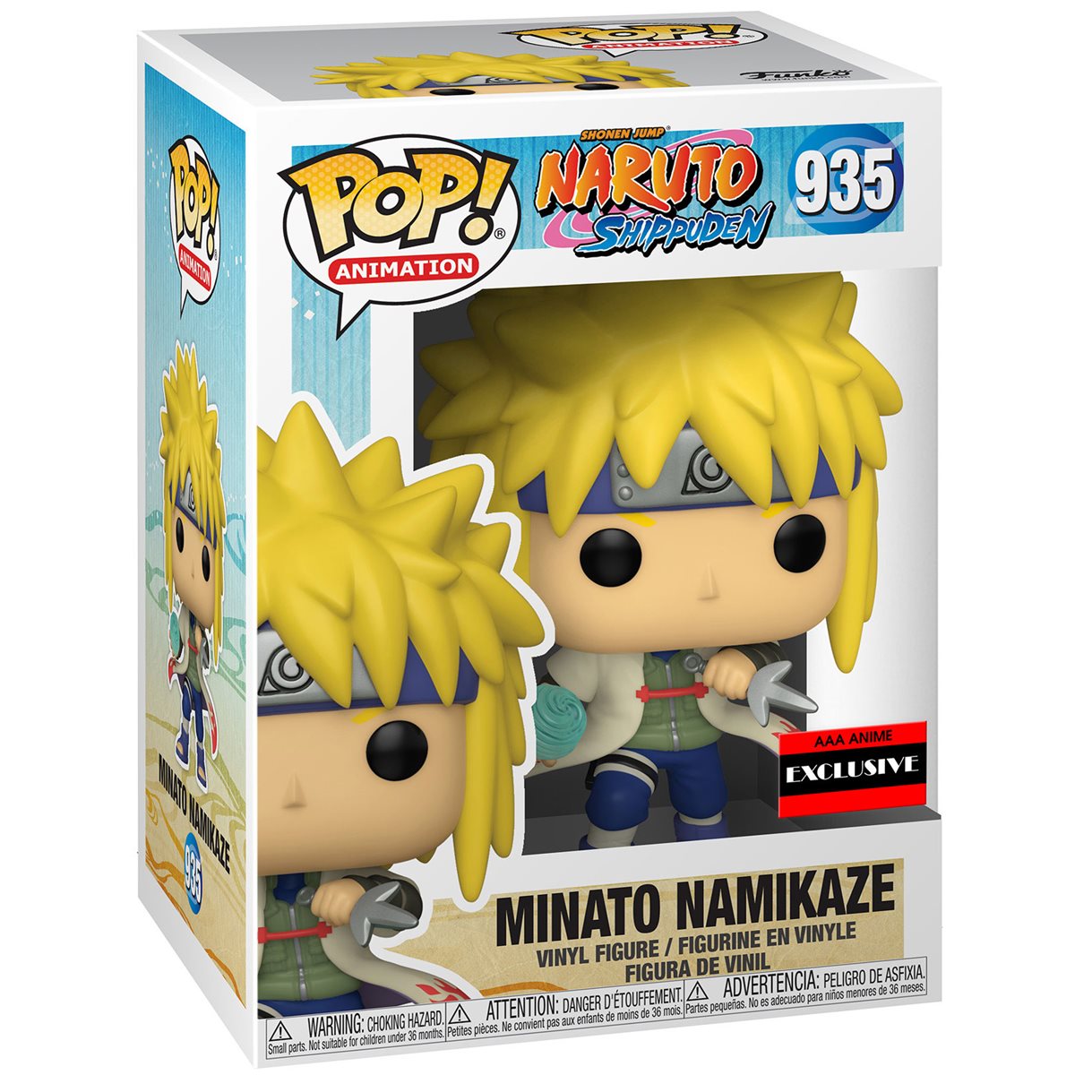 Funko POP! Animation: Naruto Shippuden - Minato (Rasengan) (AAA Anime Exclusive)