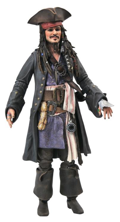 Diamond Select Toys: Pirates of the Caribbean - Jack Sparrow Deluxe Action Figure