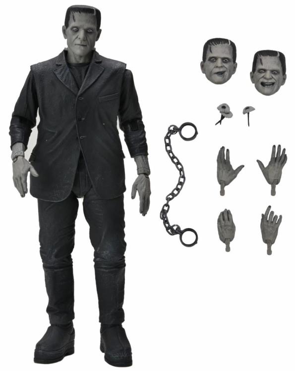 NECA Universal Monsters Ultimate Frankenstein's Monster (Black & White) Figure