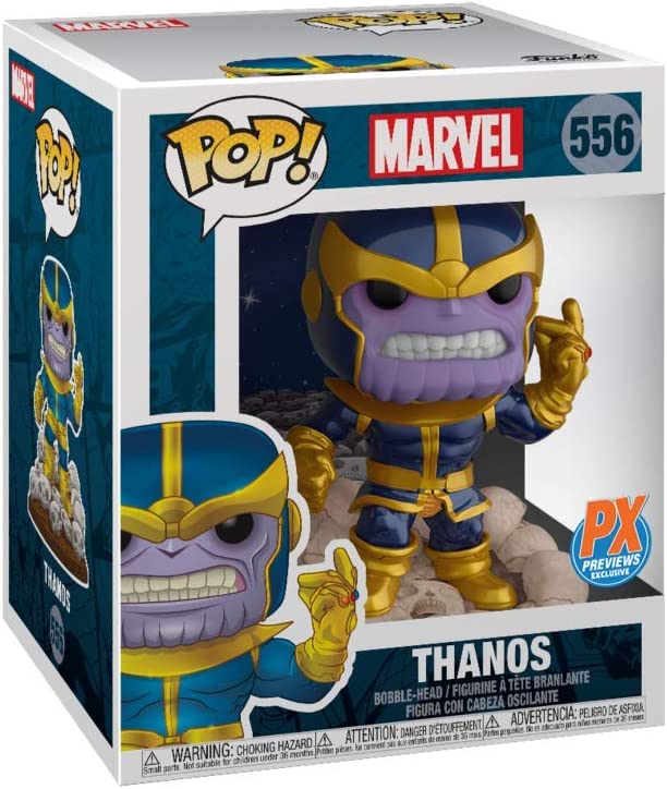Funko POP! Marvel  Guardians of the Galaxy Marvel Heroes Thanos Snap (Previews Exclusive)