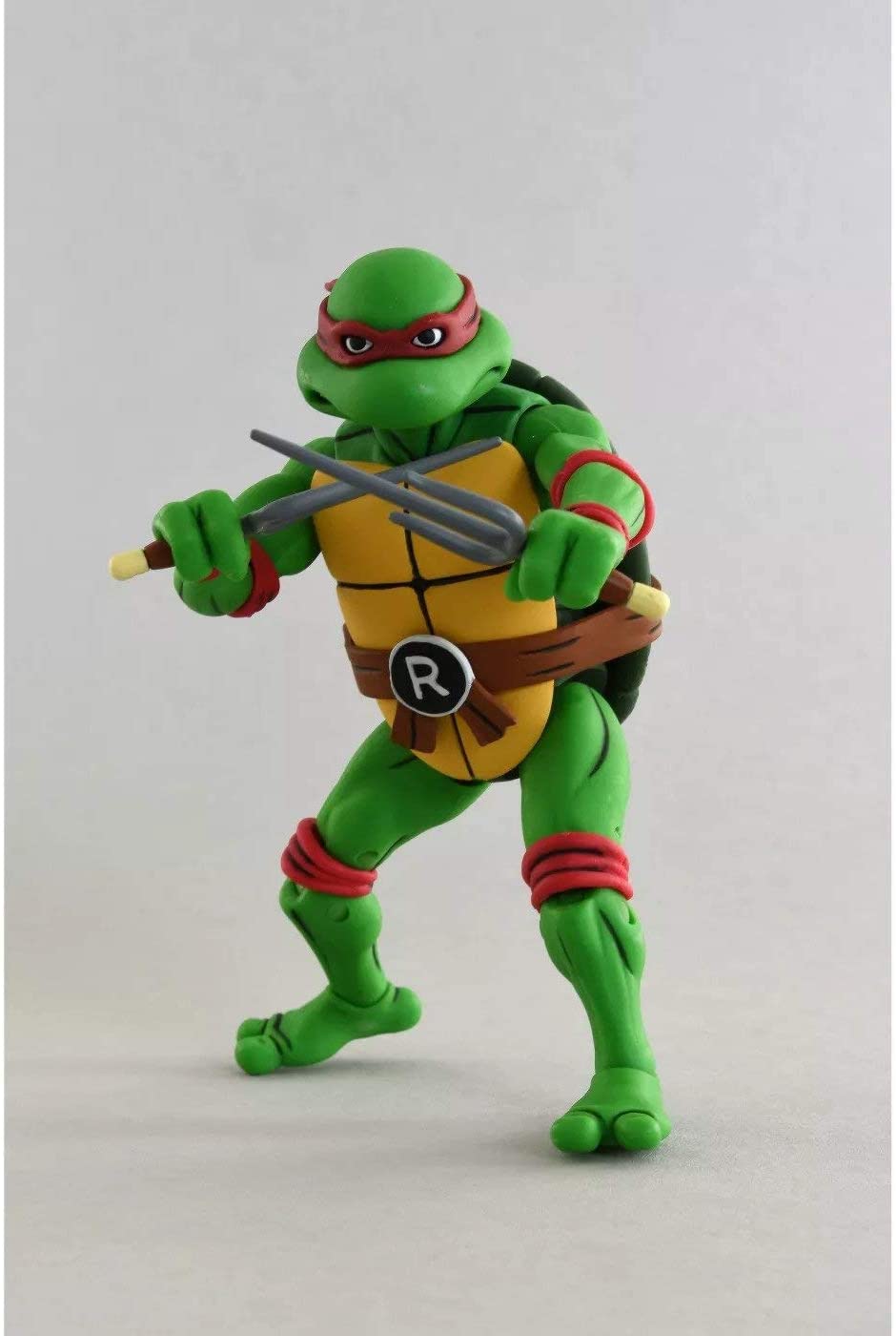 Neca Teenage Mutant Ninja Turtles Raphael and Michelangelo: Classic Cartoon Action Figure 2 Pack (Target Exclusive)