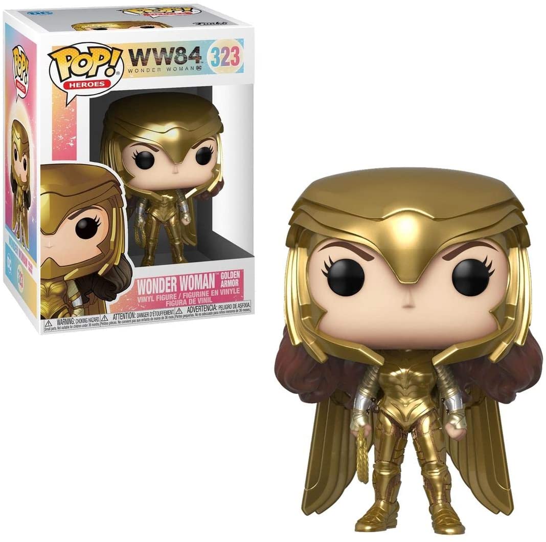 Funko POP! Movies: Wonder Woman 1984 - Wonder Woman Gold Power (Metallic)