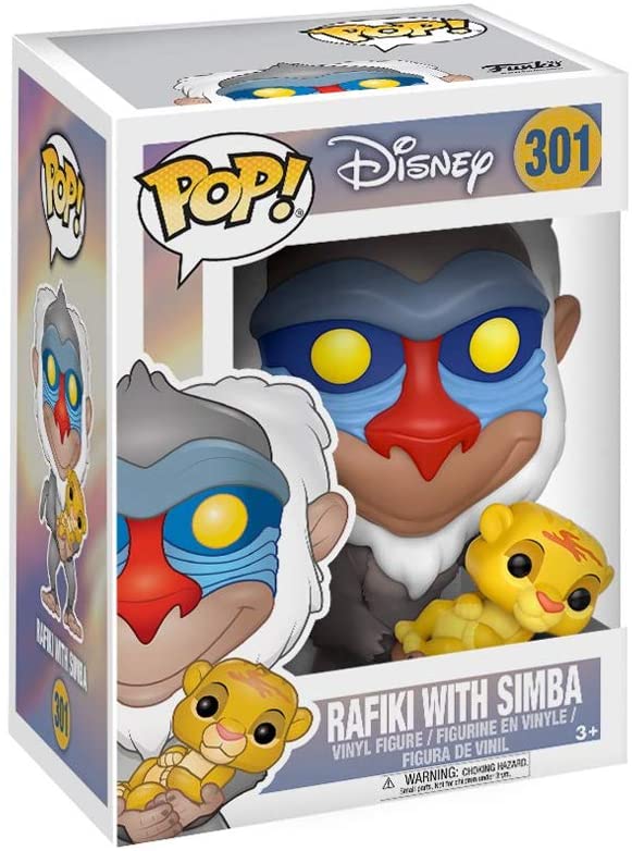 Funko POP! Disney Lion King-Rafiki with Simba