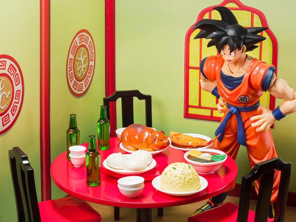 S.H.Figuarts Dragon Ball Z: Goku Eating Scene (Harahachibunme) Set