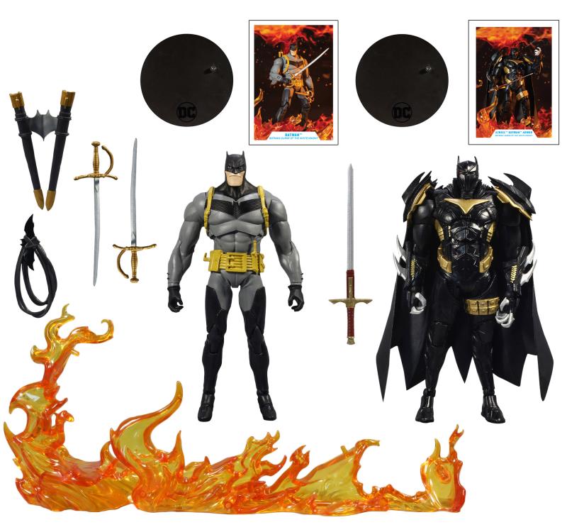 McFarlane Toys DC Multiverse - DC Multiverse Batman: Curse of the White Knight - Batman vs. Azrael Batman Armor Two-Pack