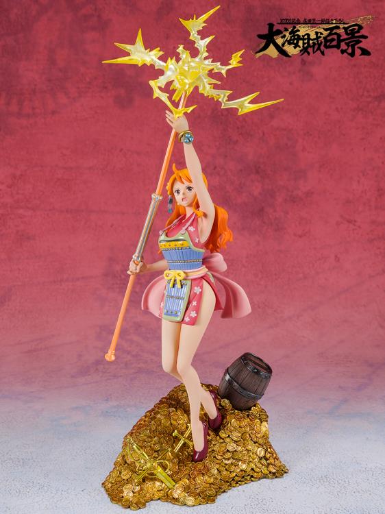 Bandai Figuarts Zero One Piece: Nami (WT100 Commemorative: Daikaizoku Hyakkei) statue