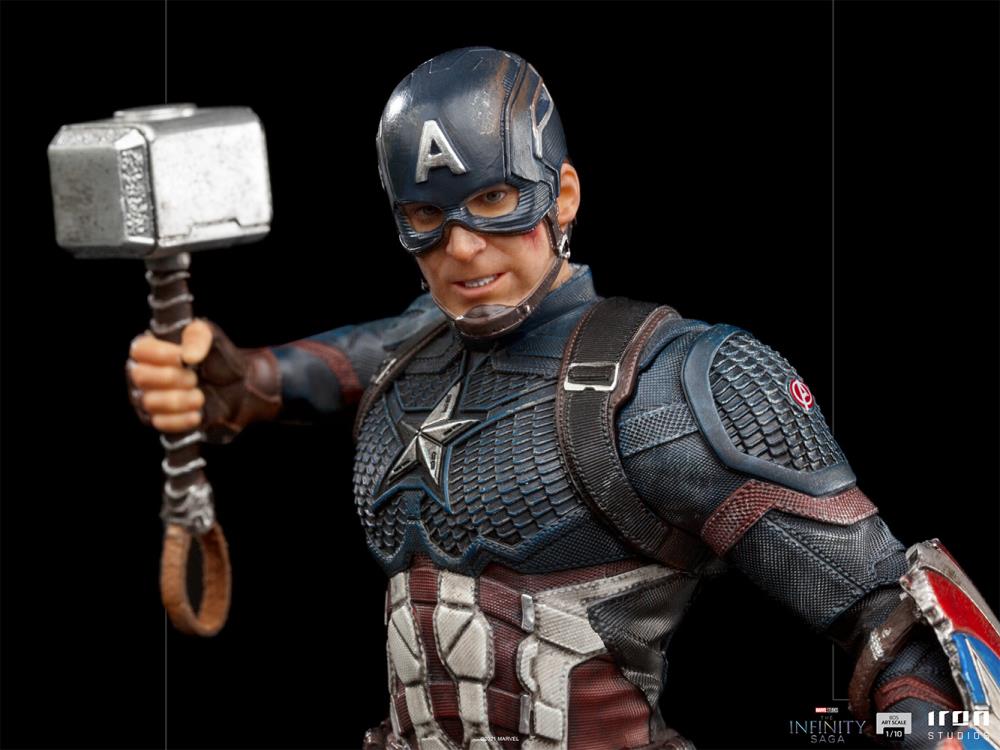 Iron Studios The Infinity Saga Battle Diorama Series Captain America Ultimate 1/10 Art Scale Limited Edition Statue