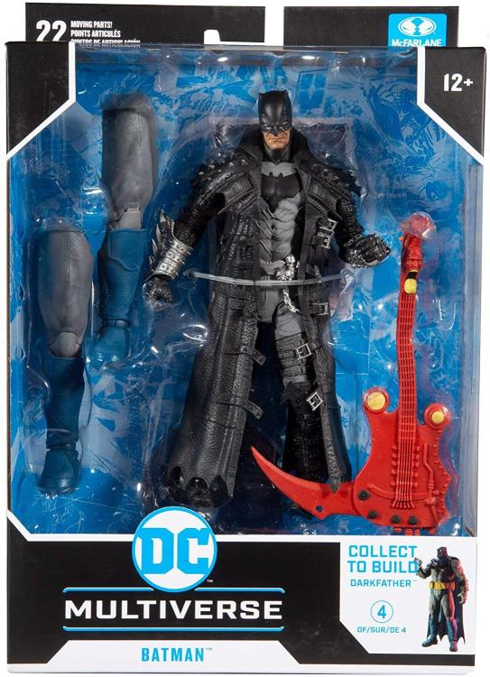 Mcfarlane Toys DC Multiverse Dark Nights: Death Metal Batman Action Figure (Collect to Build: Darkfather)