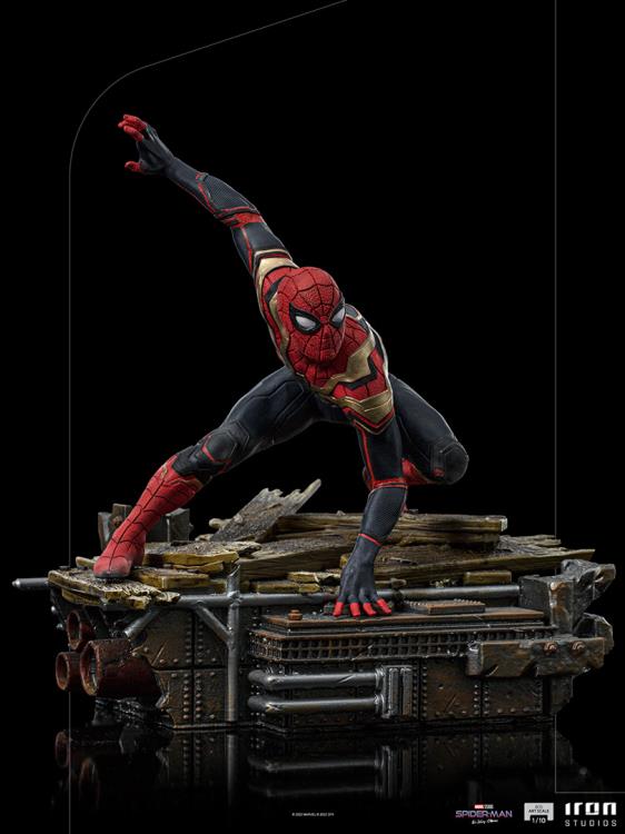 Iron Studios Spider-Man: No Way Home Battle Diorama Series - Spider-Man (Peter #1) 1/10 Art Scale Limited Edition Statue