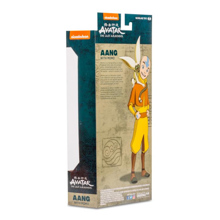 Mcfarlane Avatar: The Last Airbender Aang with Momo (Book One: Water) Figure