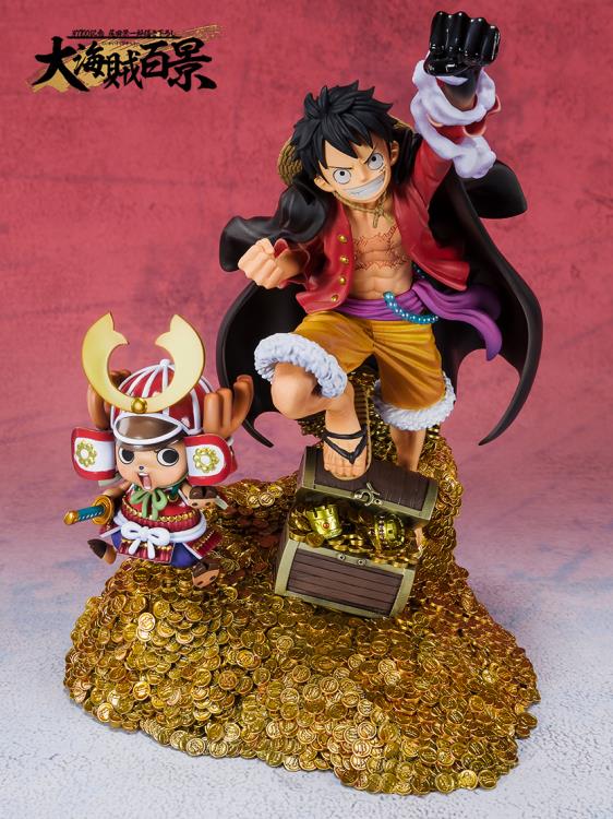 Bandai FiguartsZERO: One Piece Monkey D. Luffy (WT100 Commemorative: Daikaizoku Hyakkei)