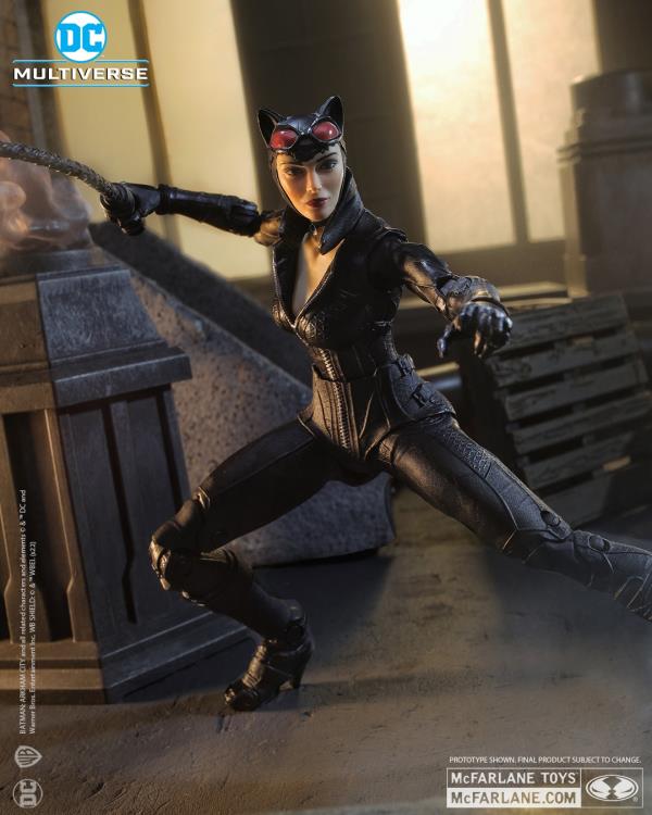 Mcfarlane DC Multiverse: Arkham City - Catwoman Action Figure (Collect to Build: Solomon Grundy)