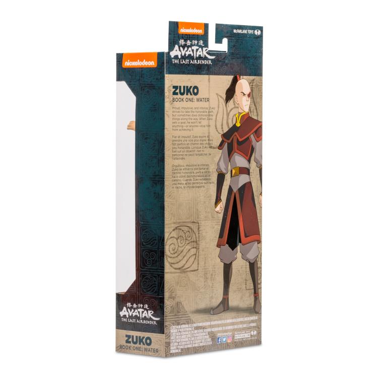Mcfarlane Avatar: The Last Airbender Prince Zuko (Book One: Water) Figure