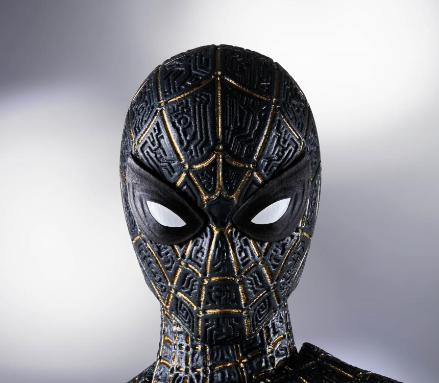 S.H.Figuarts  Spider-Man: No Way Home Spider-Man (Black & Gold Suit) Action Figure