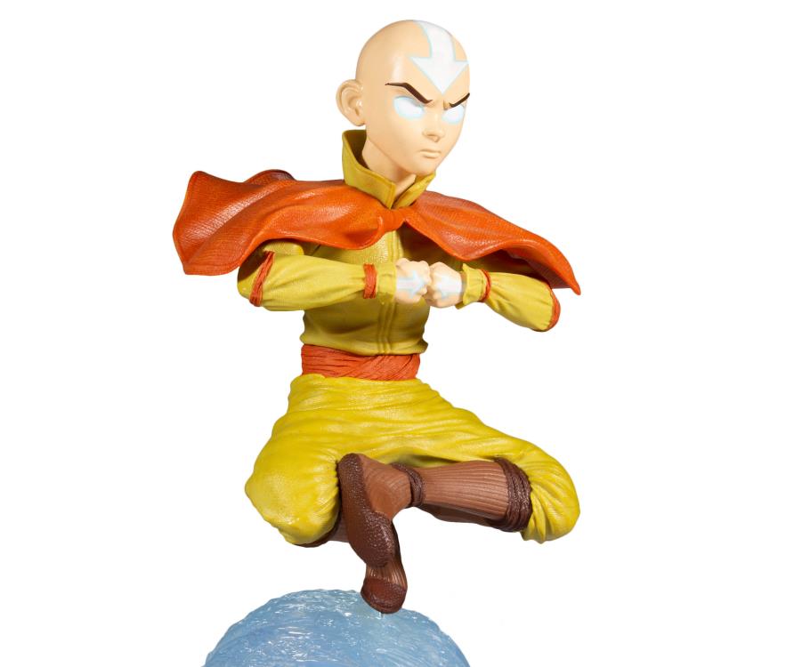 McFarlane Toys Avatar: The Last Airbender Aang Riding Air Scooter Statue