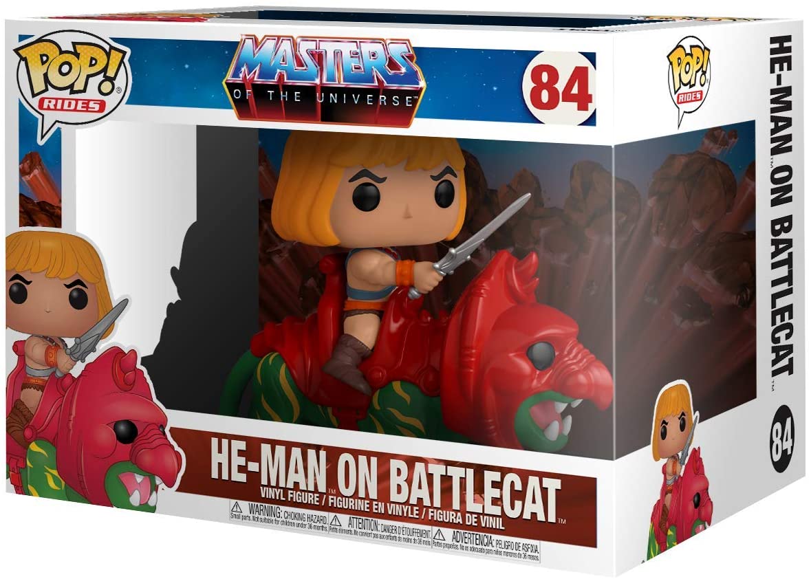 Funko POP! Ride: Masters of The Universe - He-Man on Battle Cat