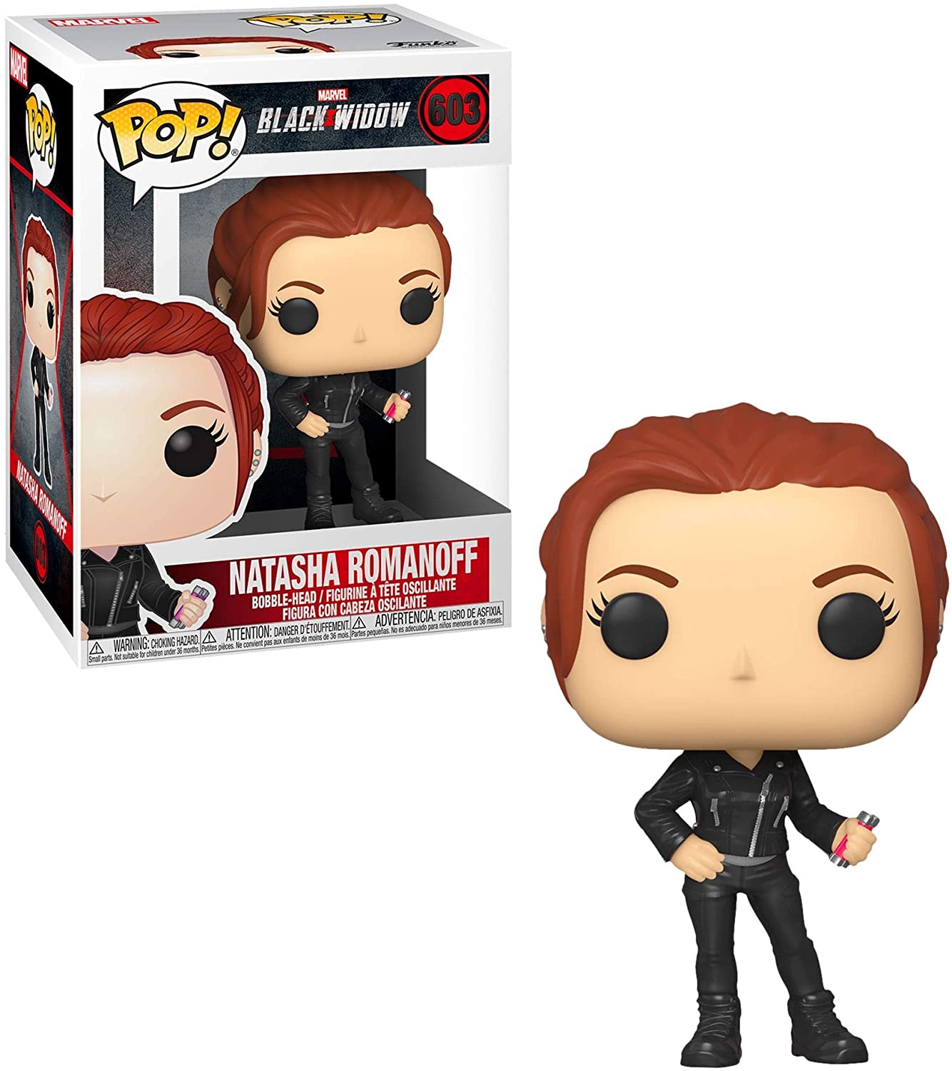 Funko POP! Marvel: Black Widow – Black Widow (Street)