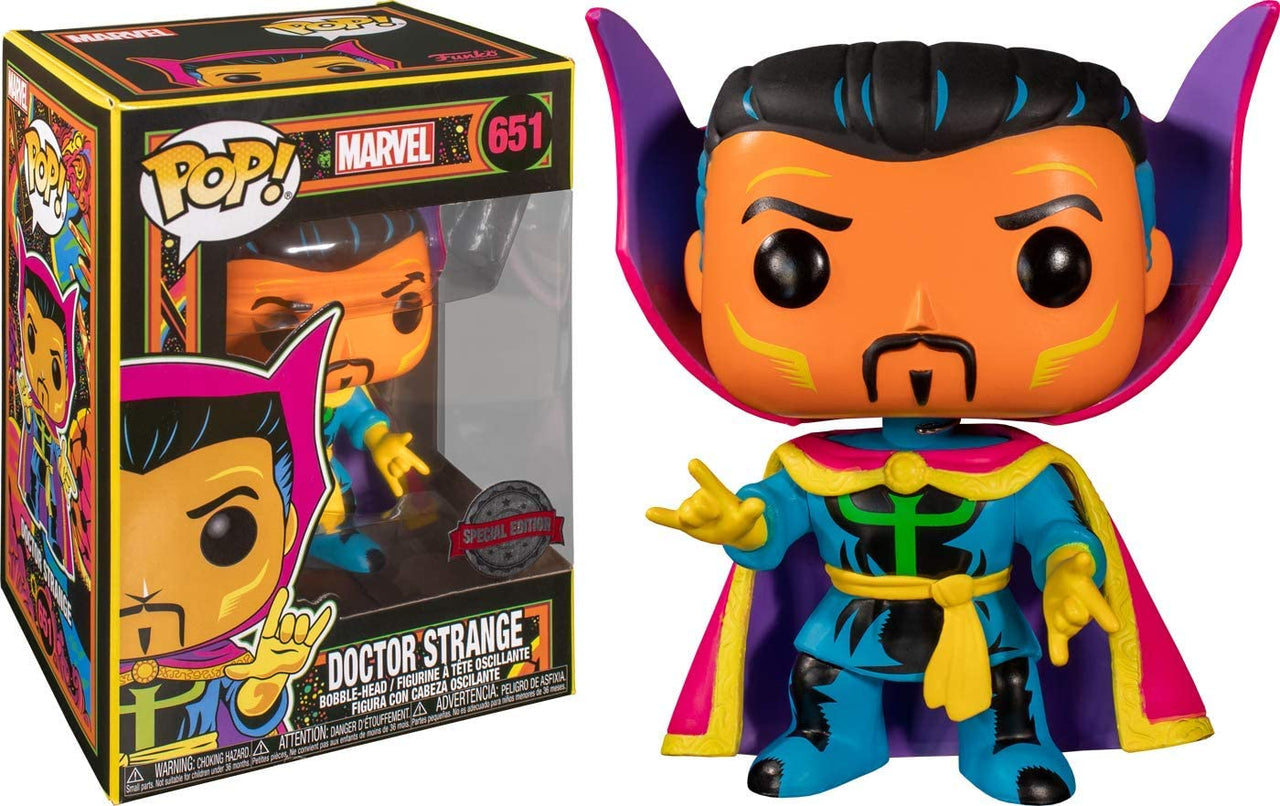 Marvel Funko POP! Black Light - Dr. Strange