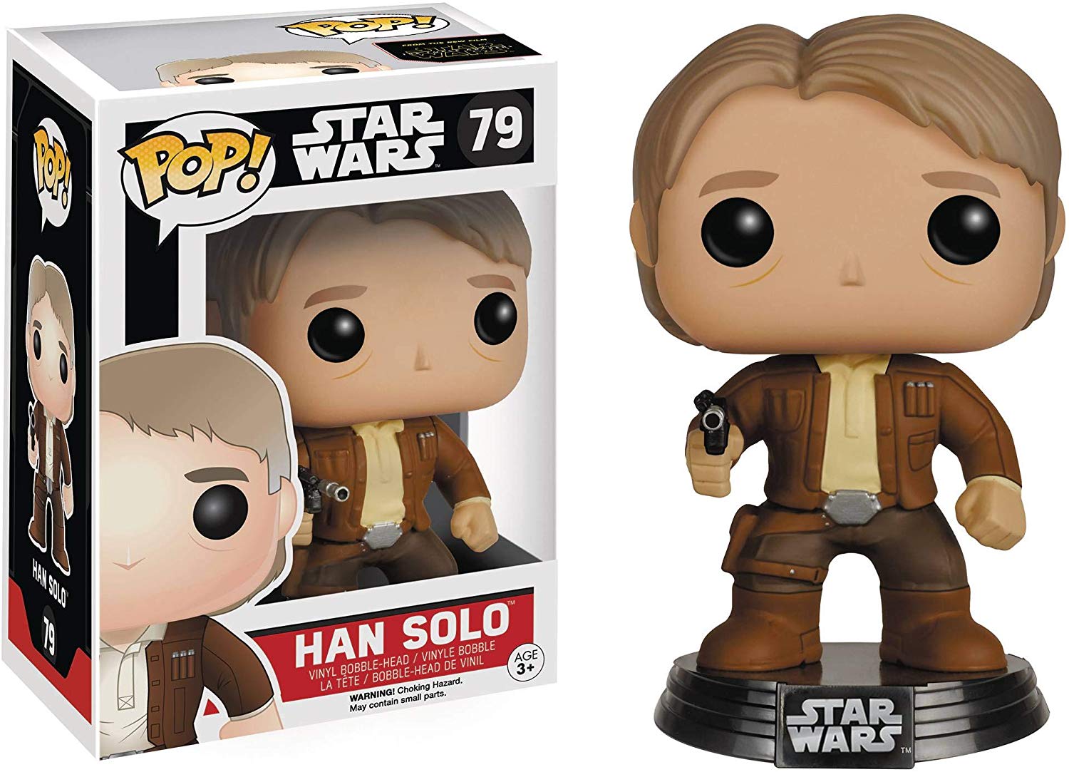Funko POP! Star Wars: The Force Awakens - Han Solo Vinyl Figure