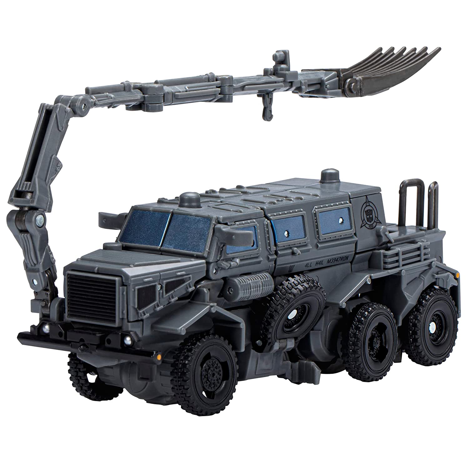 Hasbro Studio Series No. 95 Voyager Class - Buzzworthy Bumblebee N.E.S.T. Bonecrusher action figure