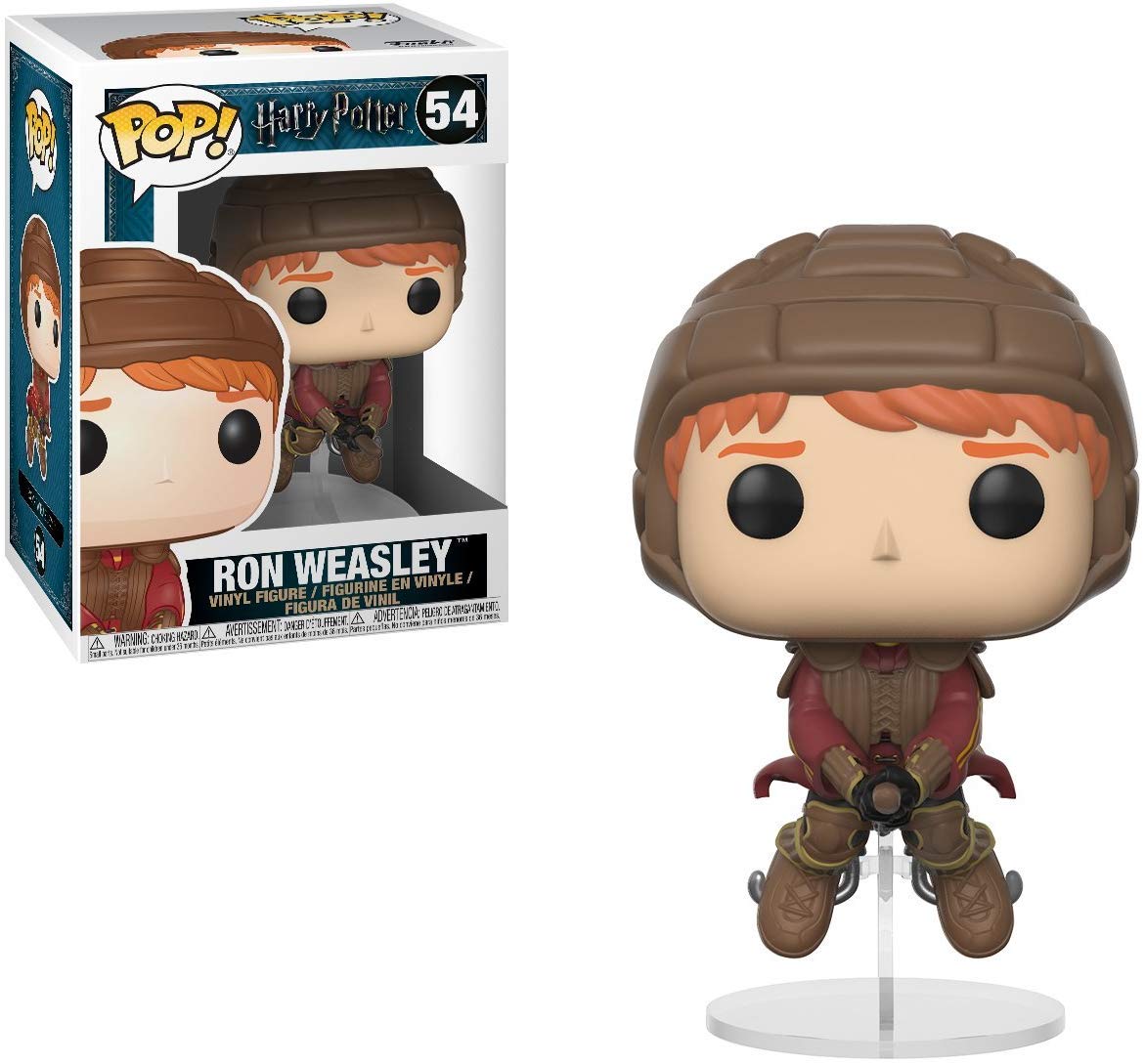 Funko POP! Movies: Harry Potter - Ron On Broom Vinyl Figure