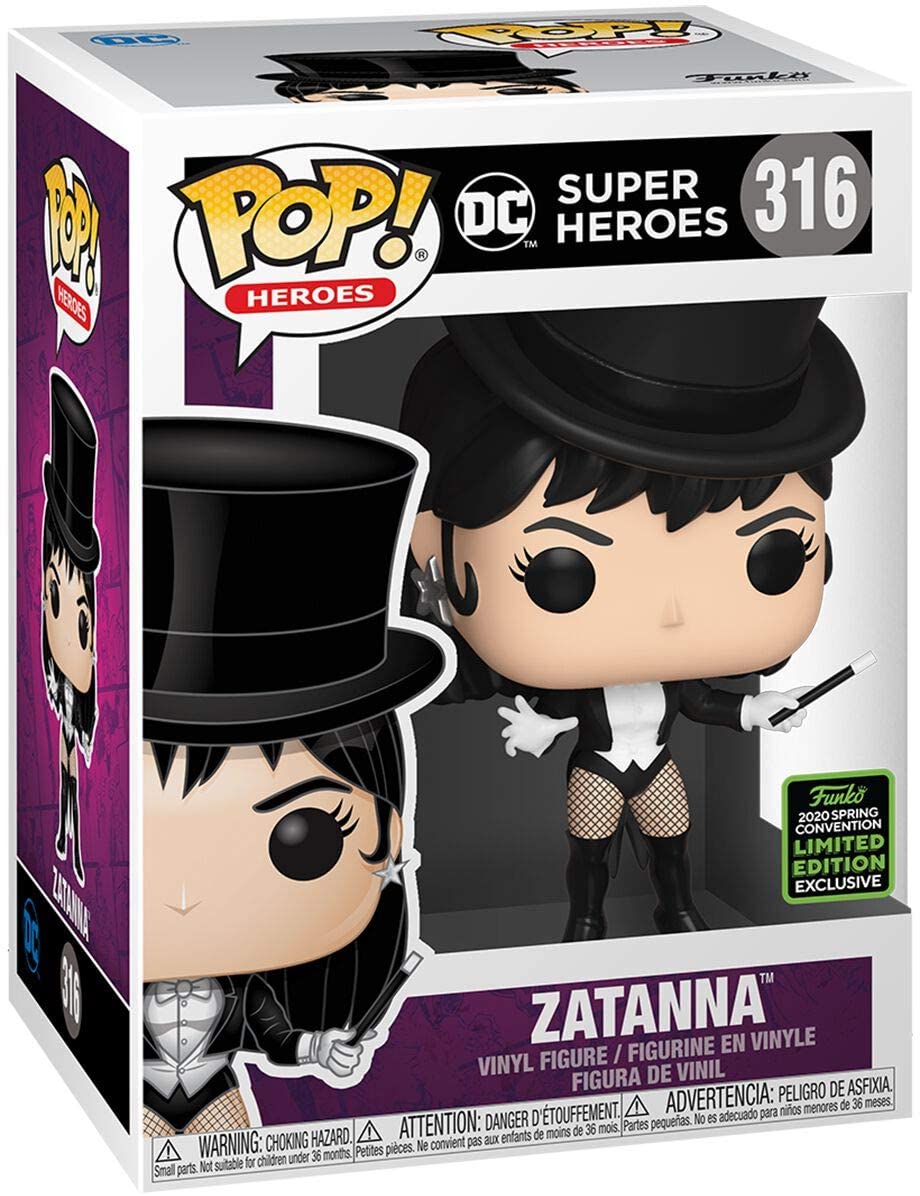 Funko POP! Heroes: DC - Zatanna ECCC Exclusive #316
