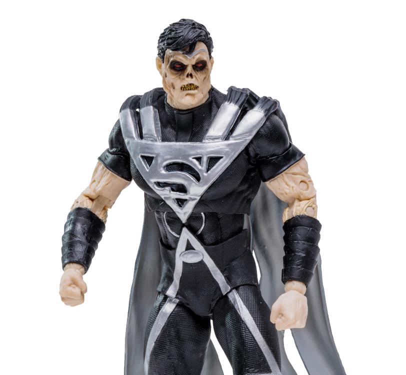 Mcfarlane DC Multiverse: Blackest Night - Superman (Black Lantern) Action Figure (Collect to Build: Atrocitus)