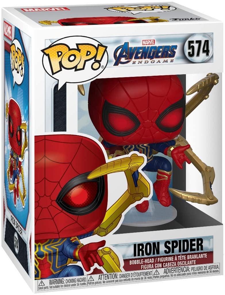 Funko POP! Marvel: Avengers Endgame - Iron Spider with Nano Gauntlet