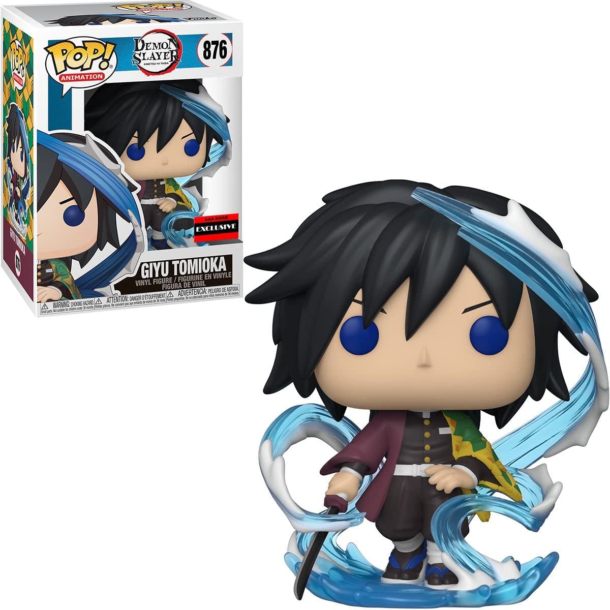 Funko POP Animation Demon Slayer Giyu Tomioka AAA Anime Exclusive