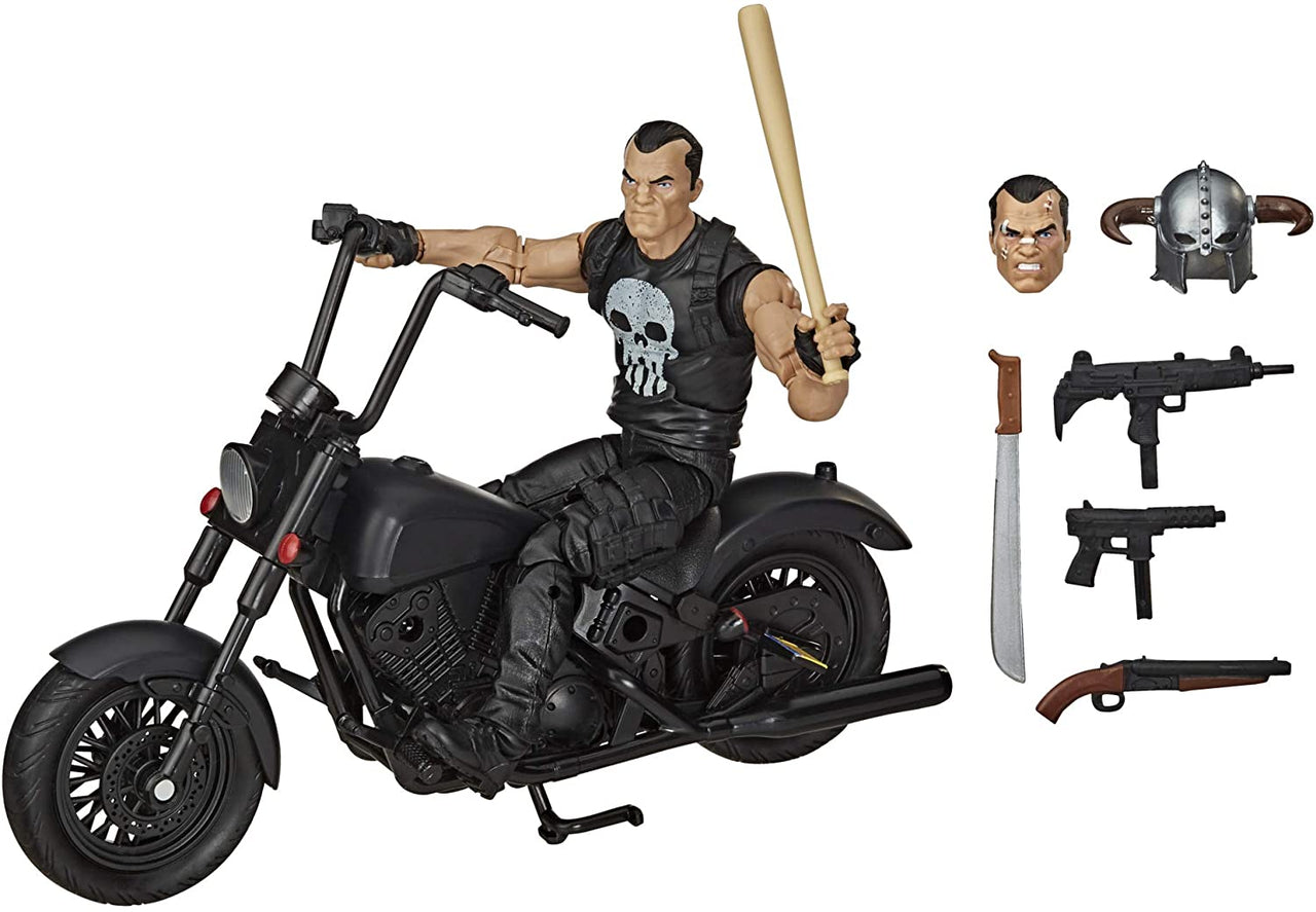Hasbro Hasbro Marvel Legends Rider Series The Punisher and Motorcycle box set