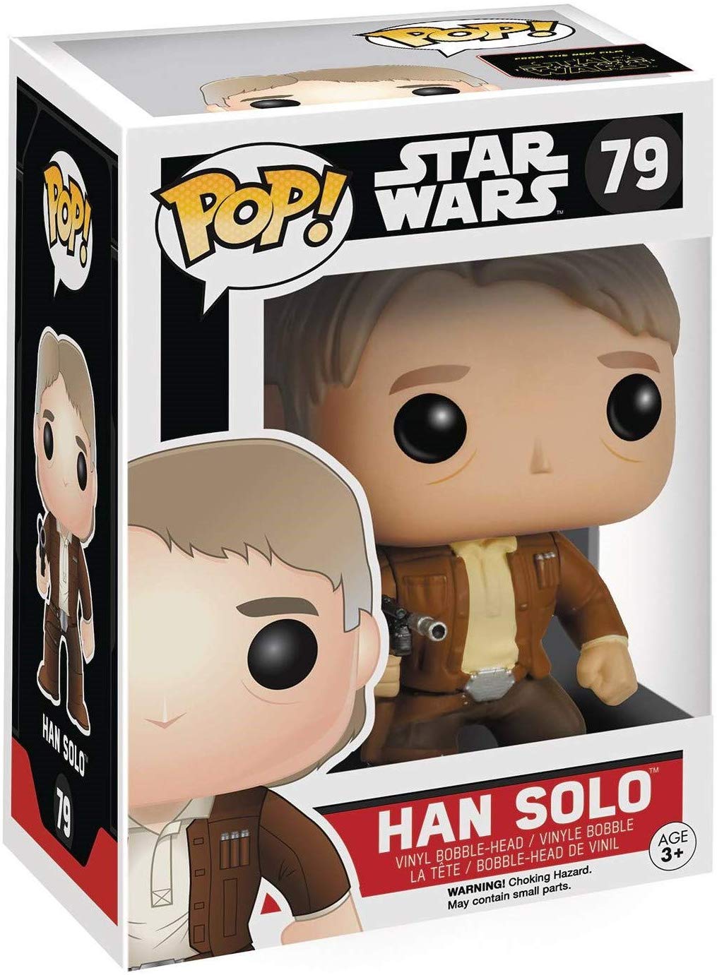 Funko POP! Star Wars: The Force Awakens - Han Solo Vinyl Figure